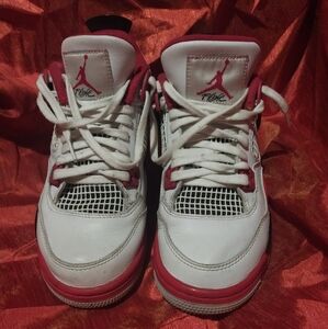 Jordan Youth Air Jordan 4 Retro-Fire Red